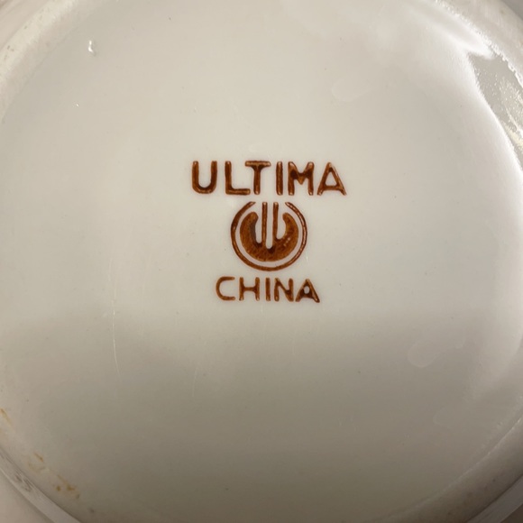Vintage Ultima China Soup Bowls-4 - Picture 3 of 8